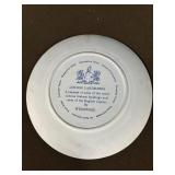 Wedgwood London Landmarks Plate - 2x Candlesticks