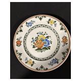 Villeroy & Boch Alt Amsterdam Floral Plate + Heiligabend 1991 Plate - 2pc Lot