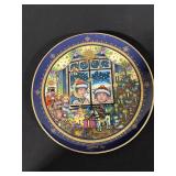 Villeroy & Boch Alt Amsterdam Floral Plate + Heiligabend 1991 Plate - 2pc Lot