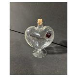 2x Glass Swan Figurines - Vintage Collectible Trinket Lot