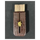 2x Glass Swan Figurines - Vintage Collectible Trinket Lot