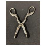 2x Glass Swan Figurines - Vintage Collectible Trinket Lot