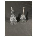Princess House 2-piece Crystal Decanter Set - Glass Liquor Bottles with Stoppers