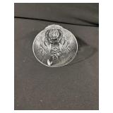 Princess House 2-piece Crystal Decanter Set - Glass Liquor Bottles with Stoppers