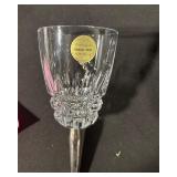 Princess House 2-piece Crystal Decanter Set - Glass Liquor Bottles with Stoppers