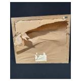 Framed Horse Scene Print - Resting Horses Artwork