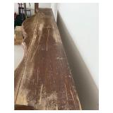 Carved Oak Fireplace Mantel with Cherubs