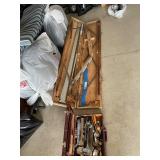 Wallpaper Kit With Tools In Wooden Box And Leather Case