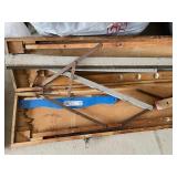 Wallpaper Kit With Tools In Wooden Box And Leather Case