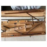 Wallpaper Kit With Tools In Wooden Box And Leather Case