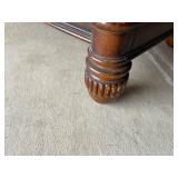 Broyhill Armoire Wardrobe with Carved Crest - Two Doors