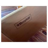 Broyhill Armoire Wardrobe with Carved Crest - Two Doors