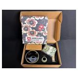 Annie & Mia Design Tea Set - Ceramic Bowl & Accessories