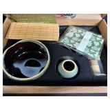 Annie & Mia Design Tea Set - Ceramic Bowl & Accessories