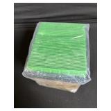 Green Pleated Air Filter - Boxed