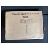 4x HMD Decor Solar Spotlights Outdoor