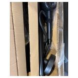 Tension Shower Curtain Rod - Black, Adjustable