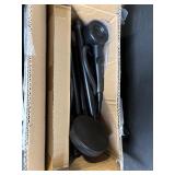 Tension Shower Curtain Rod - Black, Adjustable