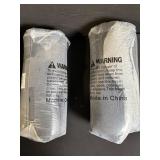 2x Memory Foam Seat Cushion Relief (Dark Gray)