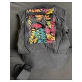 Bethbear Baby Carrier Backpack with Floral Front Pocket