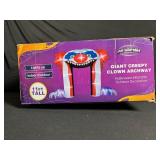 ZPISF-inflatable Giant Creepy Clown Archway - 11-foot tall