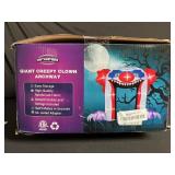 ZPISF-inflatable Giant Creepy Clown Archway - 11-foot tall