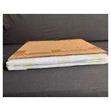 Nexboraque 4-Pack Tempered Glass Cutting Boards - Anti-Slip Feet, 2 Sizes