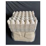Peking Order Egg Trays 20-pack - Disposable Chicken Nesting Boxes 6-pack