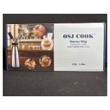 OSJ COOK Thermo Whip Stainless Steel Cream Dispenser
