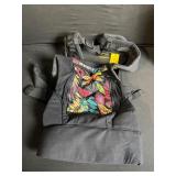 Ergobaby Tropics Leaf Print Baby Carrier - Black