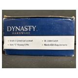 Dynasty Hardware AUG-30-26D Augusta Grade 2 Commercial Duty Passage Lever ADA Satin Chrome