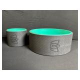 2x Foam Air Filter Cylinders - Teal Interiors