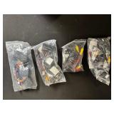 Car Stereo Head Unit w/ Detachable Display and 4 Harness Bags