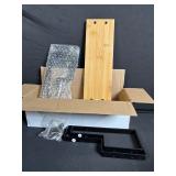 X004M2Q08P Expandable Mug Organizer Kit - 3 Wood Panels + Frame