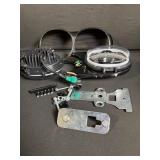 SP Dual-DRL Round LED Headlights - 2-Pack with Mounting Brackets