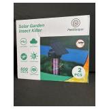2x Pest Sniper Solar Garden Insect Killer Defender - 5W, 2-Pack