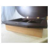 (EW5) Vintage Wood In-Wall Mount Va...