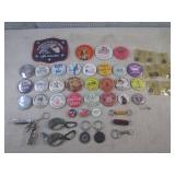 (BSB) Assorted Vintage Buttons, Key...