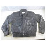 (BR1) Stuart McGuire Leather Jacket...