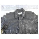 (BR1) Stuart McGuire Leather Jacket...