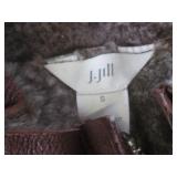 (BR1) 2 Leather Vests - Both Size S...