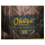 (BR1) Vintage Ohera Leather Long Co...