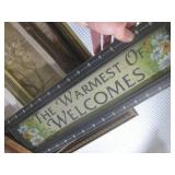 (EW4) Tote of Assorted Wall Decor a...