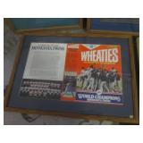 (EW4) Assorted Framed Vintage Print...