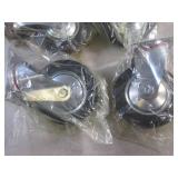 (CSB) 4 New Heavy Duty 6" Swivel Ca...