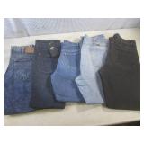 (CS) 5 Pairs of Jeans - Lee, Mossim...
