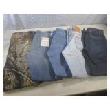 (CSB) 5 Pair of Jeans - Camo Wrangl...