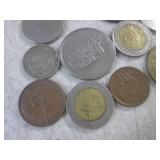 (CNTR) Assorted Foreign Coins...