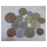 (CNTR) Assorted Foreign Coins...