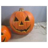 (BS) 3 Lightup Pumpkins 1 Electric ...
